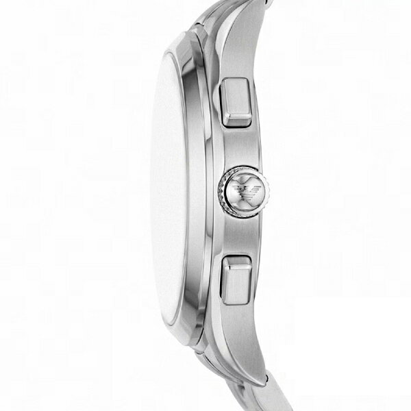 EMPORIO ARMANI 亞曼尼 Paolo系列 AR11528 經典紳士計時手錶 銀色 42MM｜樂天領券折300★全館特惠中★指定刷卡 ...