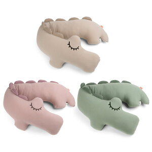 丹麥 DONE BY DEER Croco萬用枕(3色可選)孕婦枕|授乳枕|哺乳枕|側睡枕