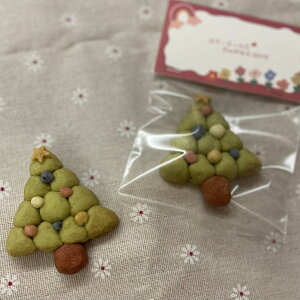 「甜食朋友」蔬菜口味 聖誕樹餅乾 造型餅乾 聖誕禮物 聖誕禮盒 手工餅乾 3片
