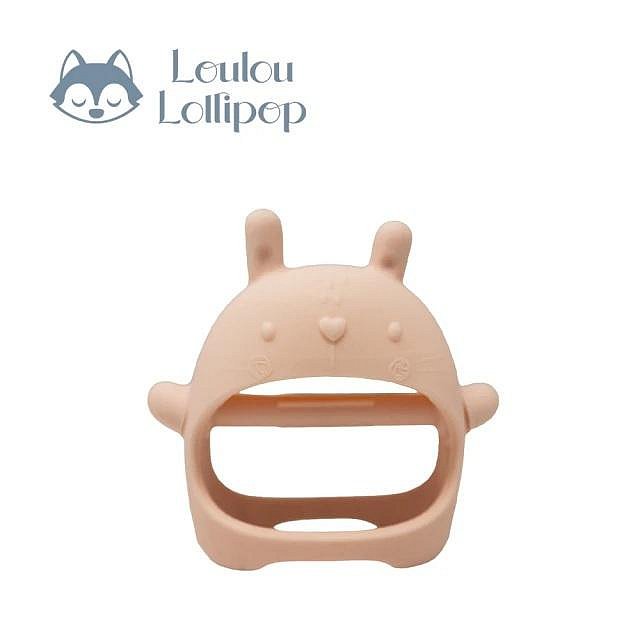 Loulou Lollipop 手套矽膠固齒器(825754040818甜心邦尼) 371元