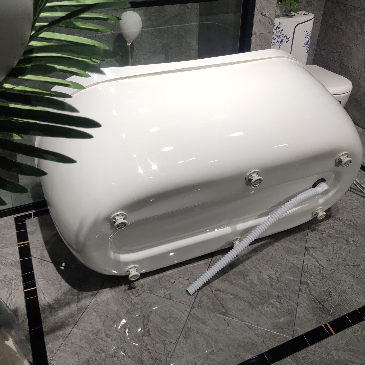 歐式家用小戶型成人橢圓民宿浴缸亞克力獨立網紅浴盆無縫一體浴池 浴缸/亞克力浴缸/衛浴浴盆/沐浴桶/浴桶泡泡浴/泡澡桶/保溫小缸/恆溫浴缸/小型浴缸/雙人浴缸