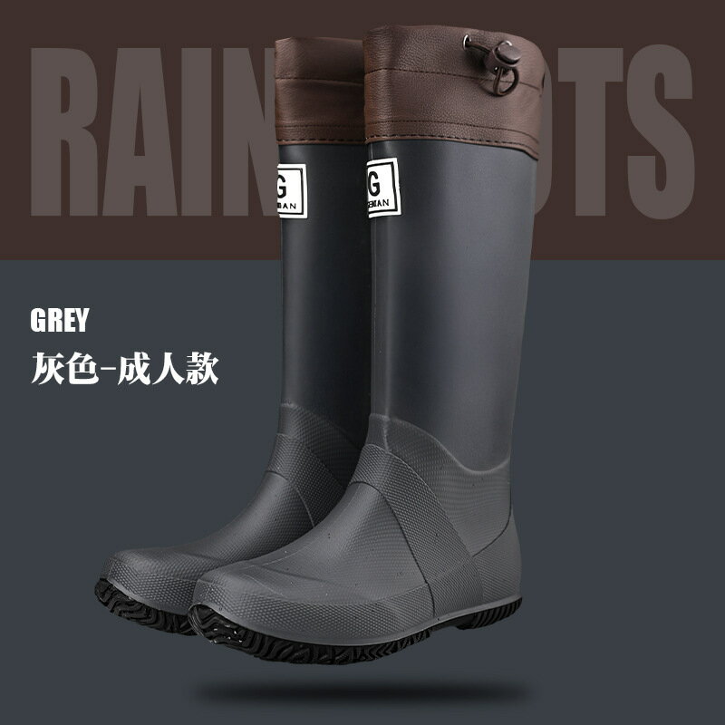 日本野鳥協會 雨鞋 雨靴 可折疊 輕量 防水 防滑 戶外 登山 親子 情侶 男女 便攜收納 0