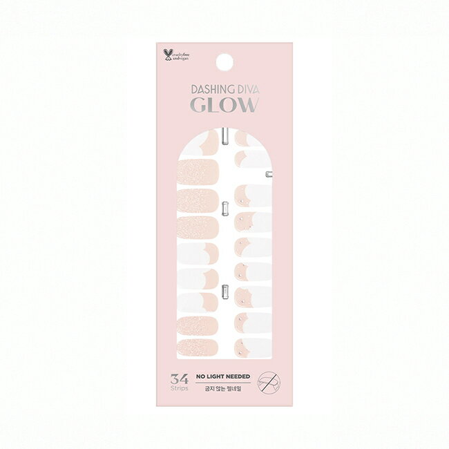 Dashing Diva Glow 薄型凝膠美甲貼-夢幻銀河