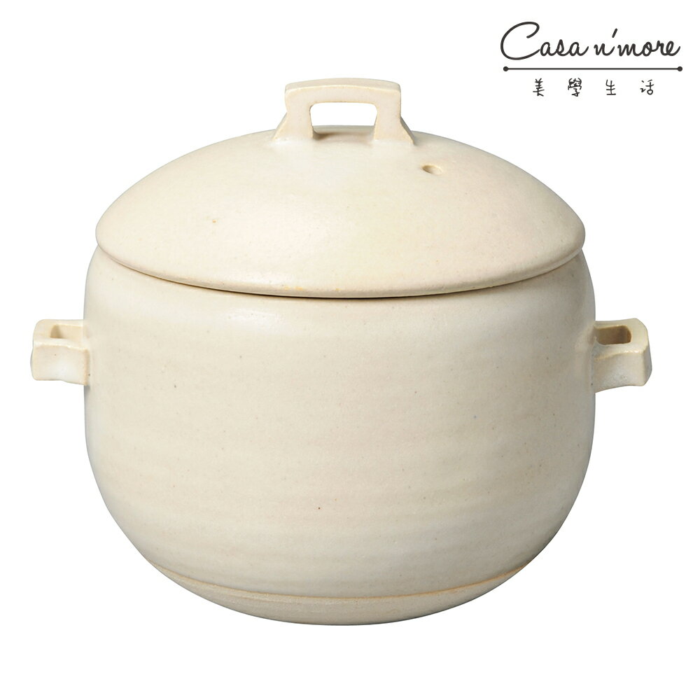 日本meister Hand Okatte 飯鍋砂鍋土鍋17cm 白色樂天馬拉松 Casa More 美學生活直營店 樂天市場rakuten