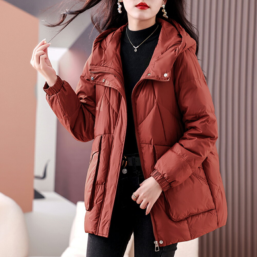 ＊ORead＊中長款加厚羽絨棉服(2色M~3XL)【限定加碼✿全館滿額再折】