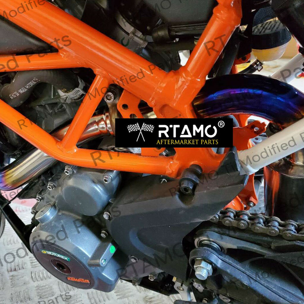 適用KTM DUKE 390 機車排氣管 摩托車改裝排氣管全段 輕量化改裝 排氣管改裝 組合連結