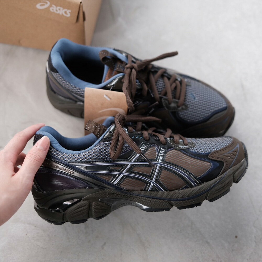 Asics UB6-S GT-2160 咖啡藍 KIKO聯名款 皮革 網布 運動鞋 男女款 B5109 (1203A421-400)