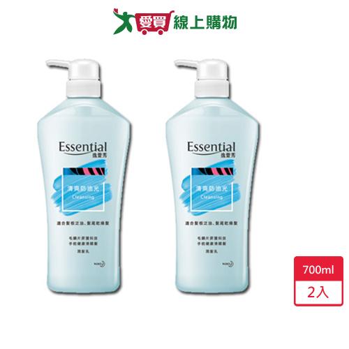 逸萱秀清爽防油光潤髮乳700ml x 2入【愛買】