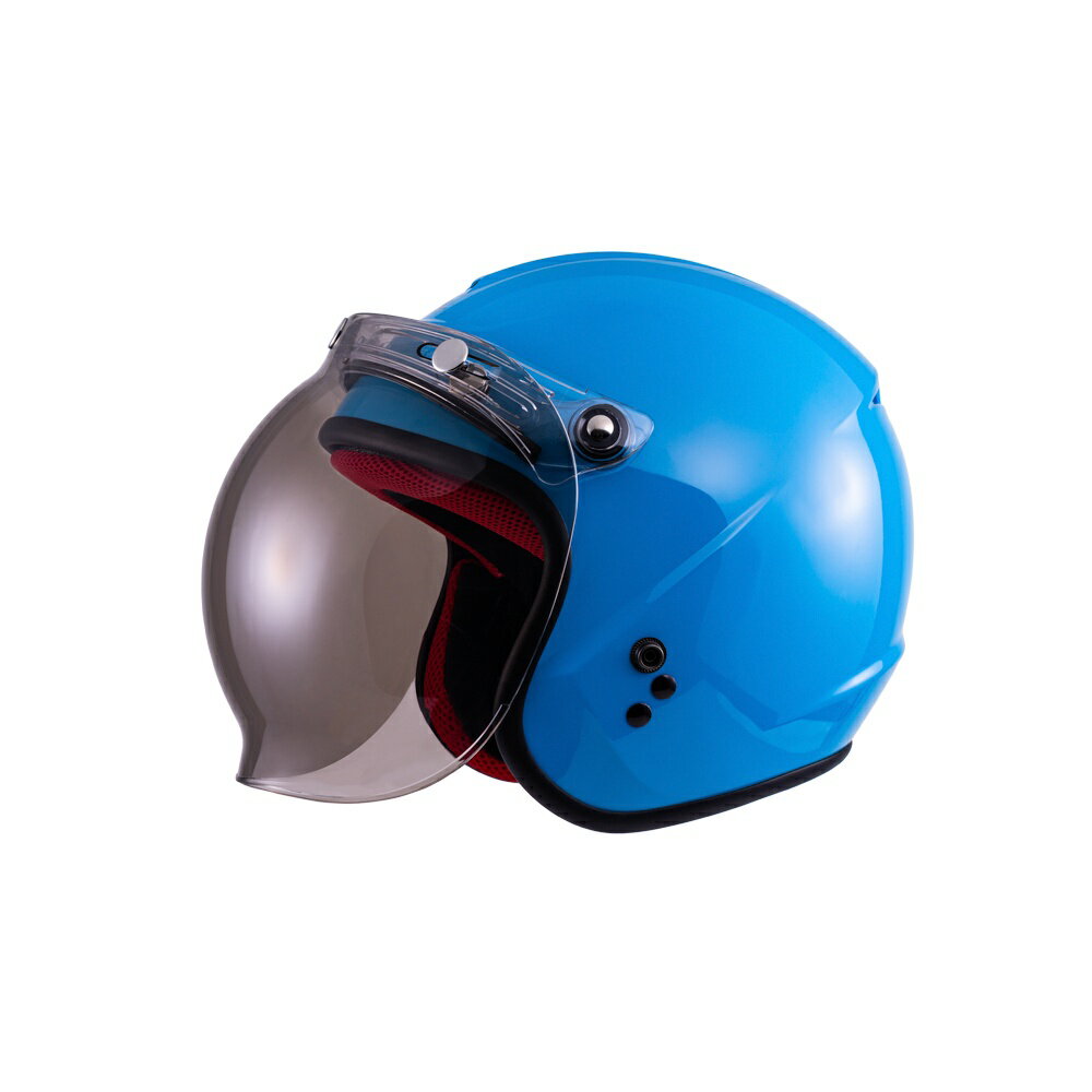 【SOL Helmets】SO-9K兒童開放式安全帽 (素色_藍色) ｜ SOL安全帽官方商城