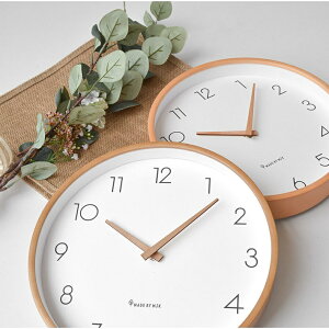 韓國靜音木質掛鐘 ins北歐現代客廳創意時尚鐘錶 家用簡約時鐘 壁鐘 座鐘 日式裝飾 送無痕釘