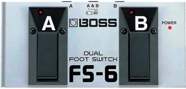 Boss FS-6 電吉他效果器/音箱雙功能切換開關踏板(結合 FS-5L 和 FS-5U)【唐尼樂器】