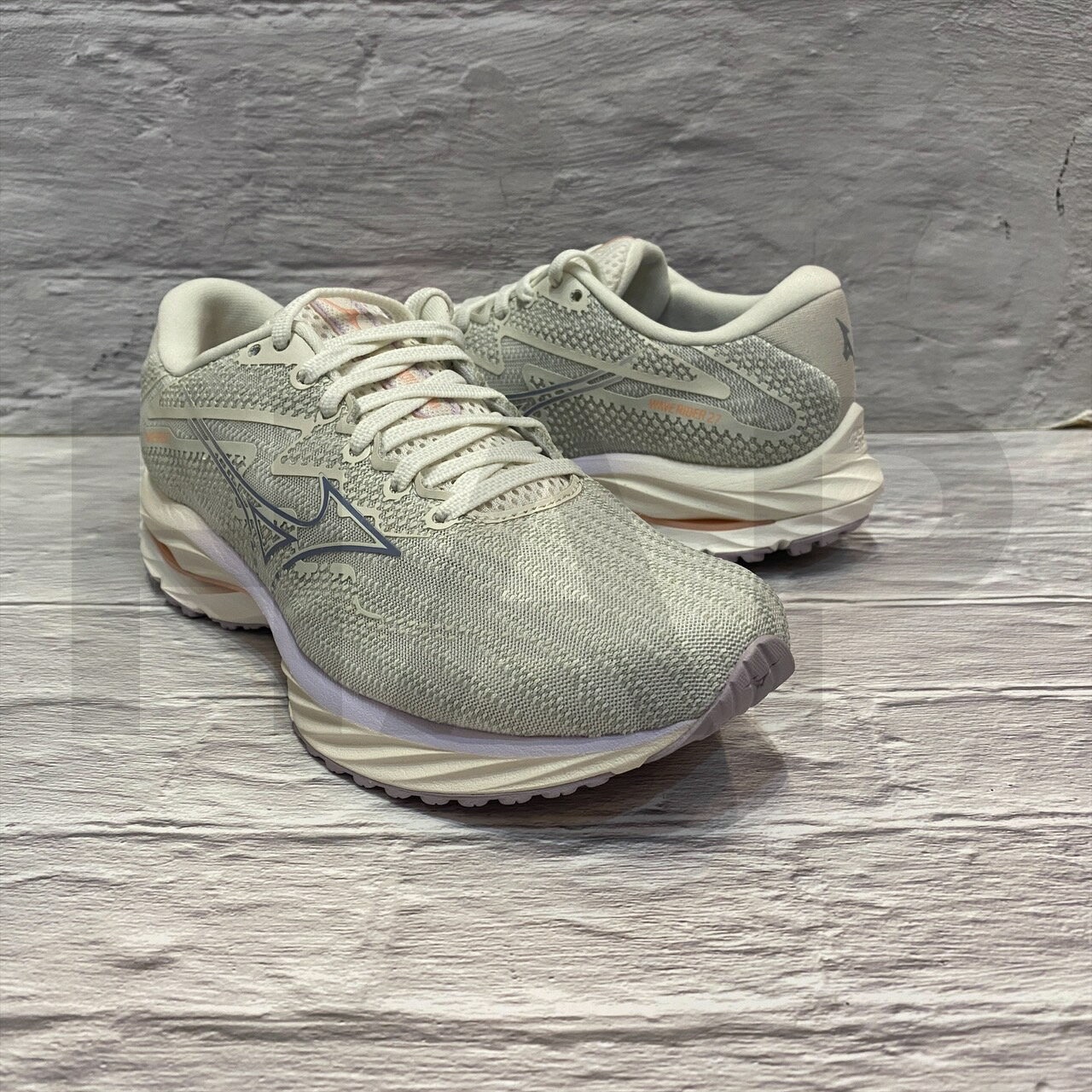 美津濃 MIZUNO WAVE RIDER 27 女慢跑鞋 寬楦 4E J1GD230628 慢跑鞋 馬拉松