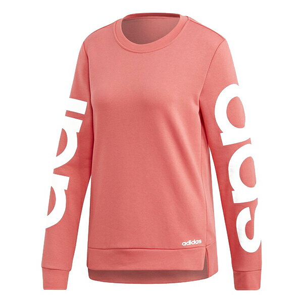 【ADIDAS】愛迪達 W E BRAND SWEAT 女子 長袖 上衣 -DU0643