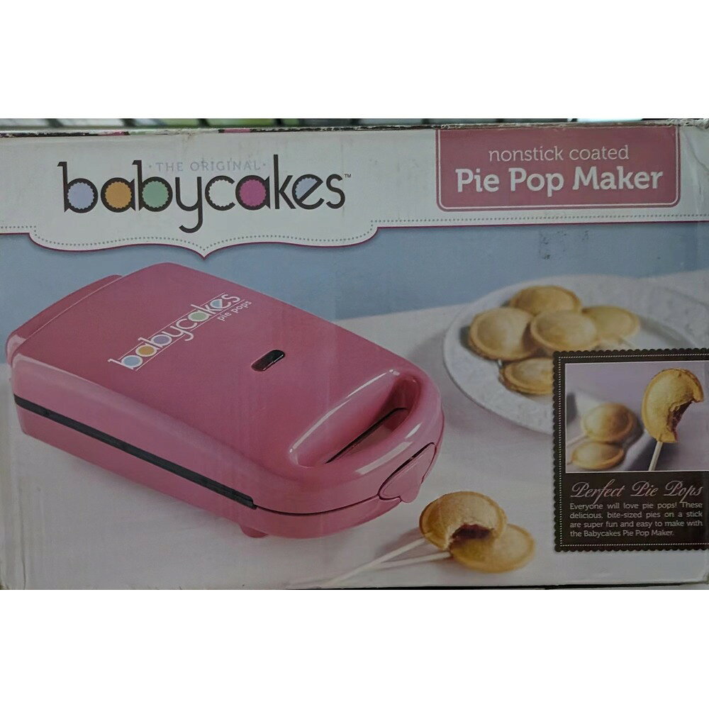 [抽獎品半價出清只有1組] Babycakes PM-100HS 6 Pie Pop Maker nonstick-coted U 31