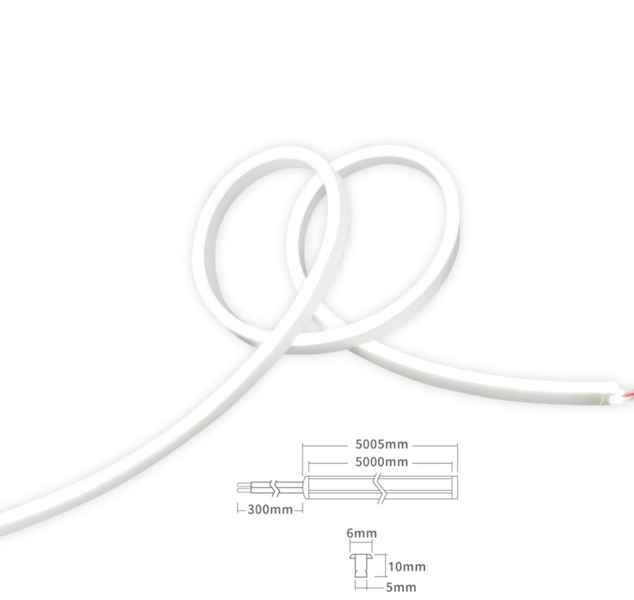 舞光LED 5mm側發光迷你霓虹軟條燈 DC24V 9W 側發光 軟條燈 燈帶 矽膠燈條 珪膠 另購驅動器 6