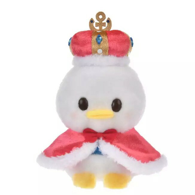 真愛日本 迪士尼 唐老鴨 生日 國王 絨毛 沙包 手掌娃 娃娃 布偶 玩偶 迪士尼專賣店帶回