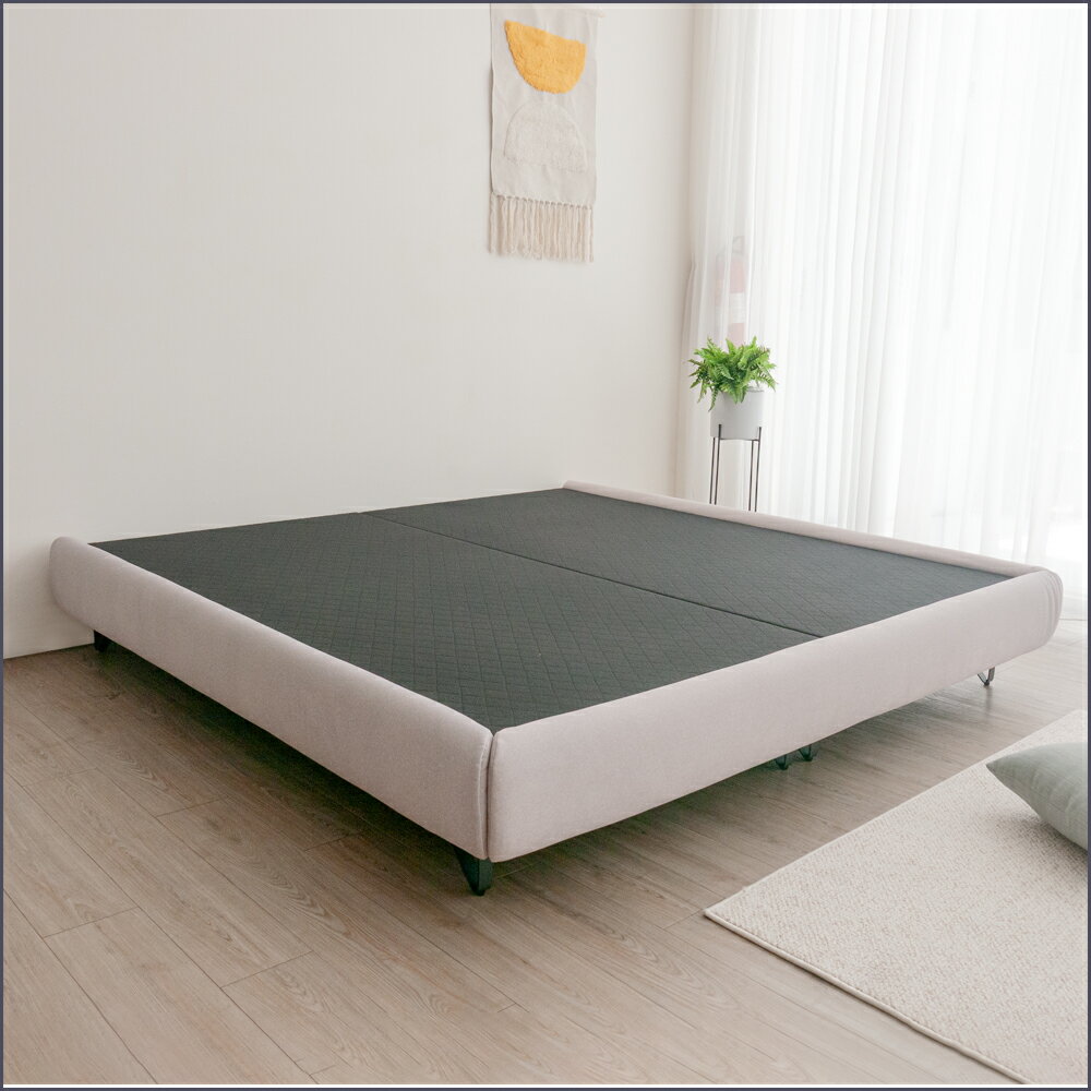 3.5尺 / 5尺 / 6尺 / 6X7尺崁入式漂浮床底 貓抓絨床底座 單人加大 / 標準雙人 / 雙人加大 / 雙人特大 懸浮【293-DB011】Leader傢居館