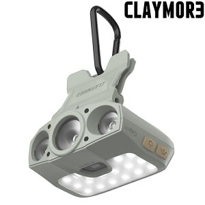 CLAYMORE Capon 200H 感應式夾燈/頭燈/充電夾帽燈 CLP-2000MTG 綠灰