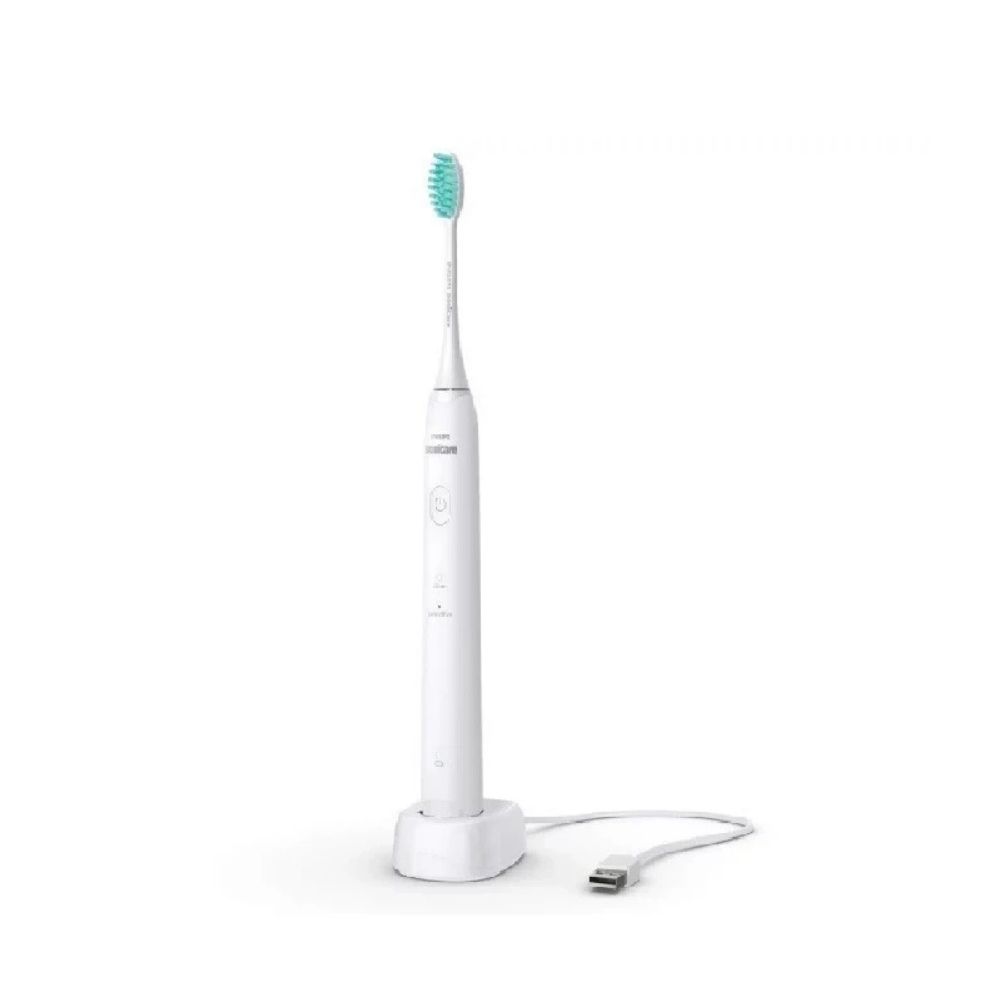 PHILIPS 飛利浦 Sonicare 輕巧軟毛音波震動/電動牙刷-小羽刷 白色 HX2421/02