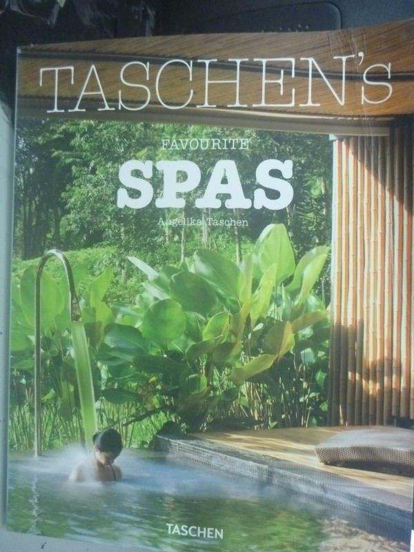 【書寶二手書T9／地圖_XGN】TASCHEN's Favourite Spas_Christiane Reiter