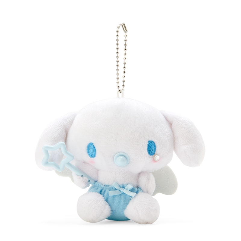 【震撼精品百貨】大耳狗 Cinnamoroll~日本Sanrio三麗鷗 大耳狗絨毛玩偶吊飾-小天使*69117
