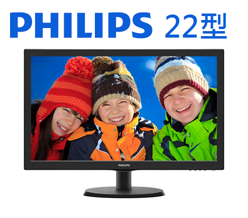 <br/><br/>  飛利浦 PHILIPS 22吋 電腦螢幕 寬螢幕Full HD (HDMI/D-sub雙介面)<br/><br/>