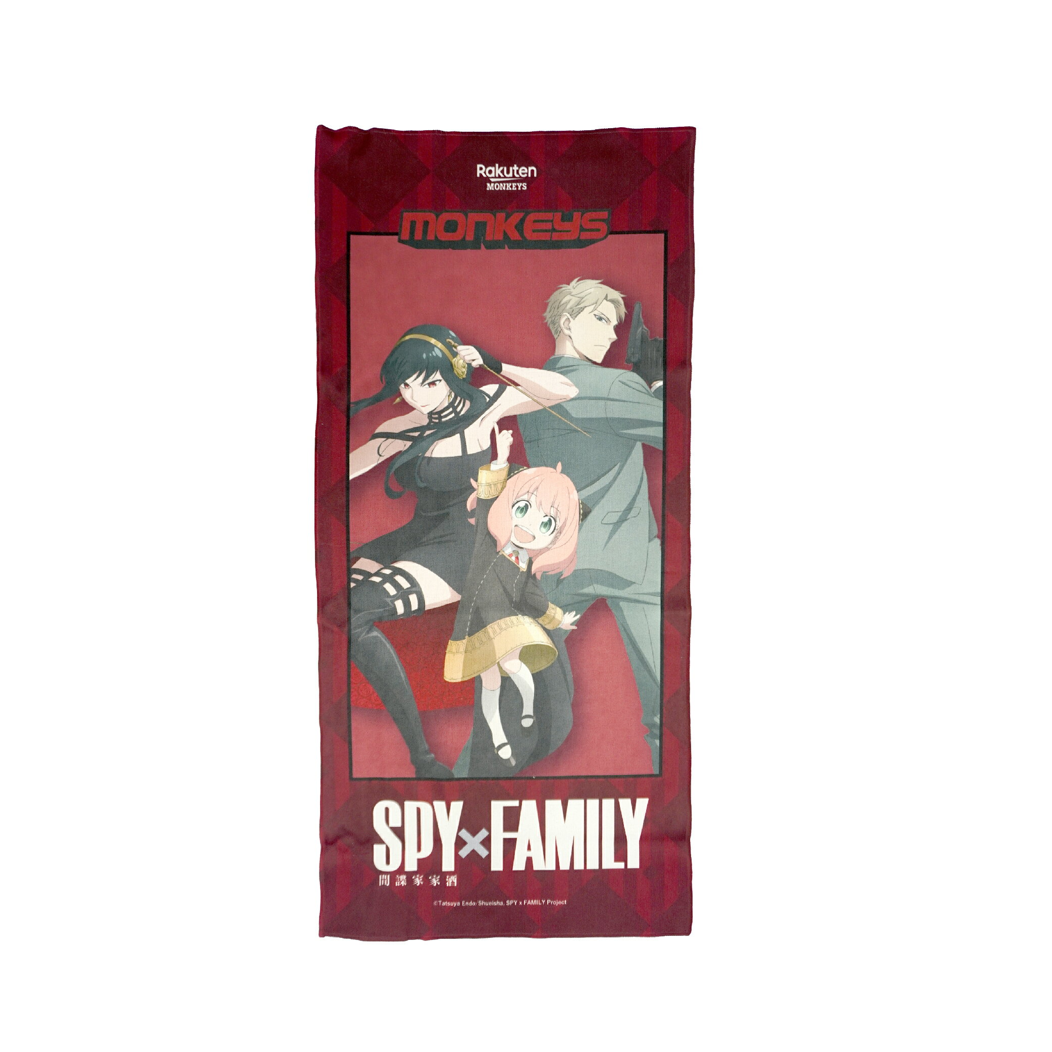 Rakuten MonkeysX間諜家家酒 應援巾