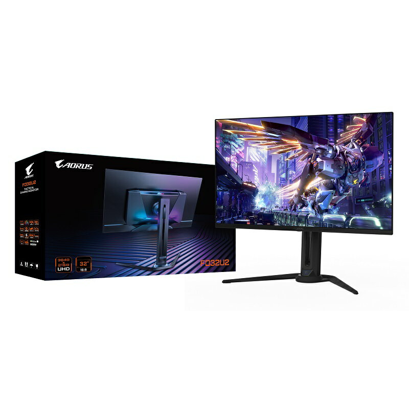 GIGABYTE 技嘉 AORUS FO32U2 32型 QD-OLED 真4K電競螢幕