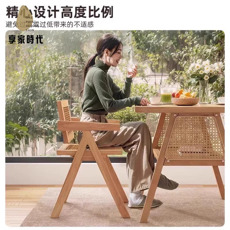 【享家時代】輕奢陽臺茶桌椅組合 現代 簡約客廳家用 小戶型茶臺辦公室茶室茶幾8161