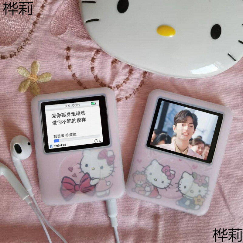 mp3 音樂播放器OTG可愛迷你隨身聽有屏MP4 學生跑步運電子書【Snowbelle優選】