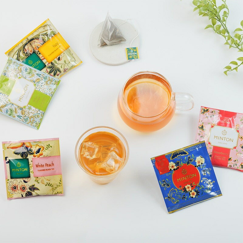 【5款】日本茶 MINTON 和紅茶綜合包 30入 英國皇室御用品牌 柚子 草莓 白桃 原味 清香紅茶 果香 下午茶【小福部屋】 2