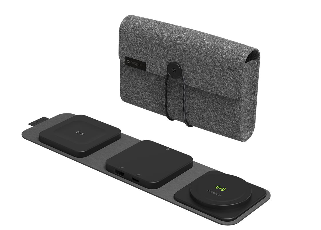 mophie Snap+ 磁吸三合一旅行無線充電器