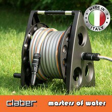 意大利嘉霸claber自動收管水管車壁掛式澆花洗車伸縮收納架花園 7