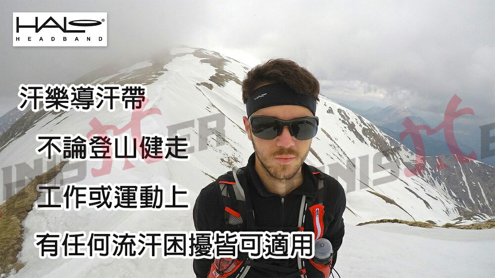 汗樂(HALO BANDIT) 超寬版 套頭式頭帶 (星空凝視)，由額頭10公分，逐漸往後窄至4公分，多款花色造型，塑造個人風格 5