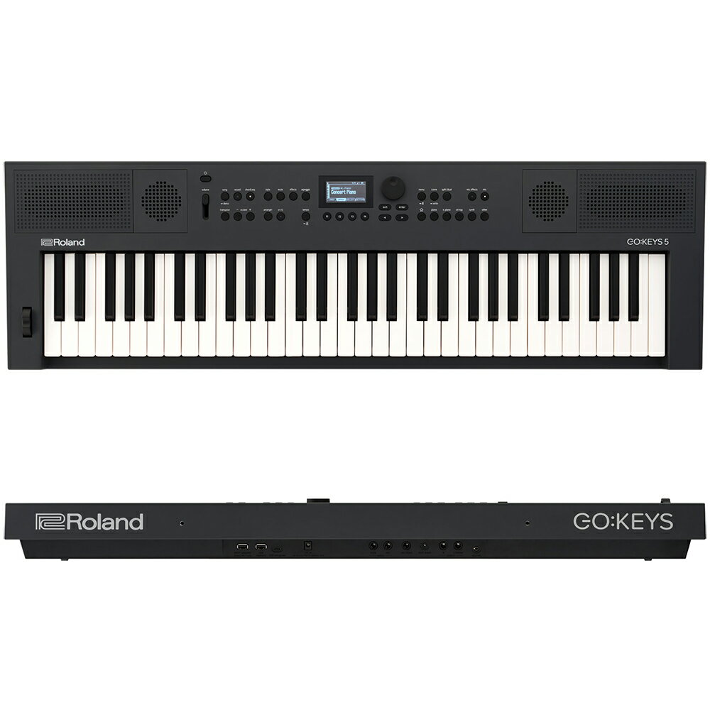 非凡樂器『ROLAND 樂蘭』全新型態進階款61鍵音樂創作伴奏電子琴 GO:KEYS 5 / 午夜黑 公司貨保固 1