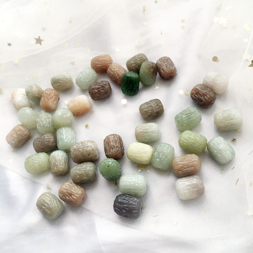 天然和田玉蜜棗吊墜配飾 diy散珠配珠配件 甜甜蜜蜜端午節掛飾品
