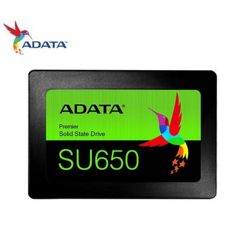 【現貨】ADATA威剛 SU650 120GB 240GB 480GB SSD 2.5吋 TLC 固態硬碟 /120G