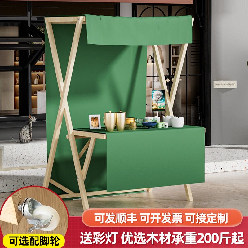 工廠現貨 免運 戶外展架 海報架 廣告牌 展示架 落地支架 實木集市攤位架可折疊夜市擺攤架戶外棚定製花車促銷架商場活動架全館優惠 可開發票 售後保障
