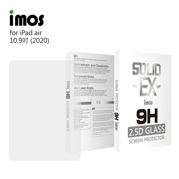【愛瘋潮】iMos iMOS iPad Pro Air4 10.9吋 2020 滿版玻璃保護貼 美商康寧公司授權 螢幕保護貼【APP下單最高22%回饋】