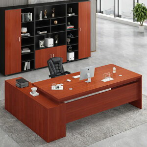辦公桌簡約現代經理桌子辦公室家具大班臺總裁主管桌椅組合老板桌