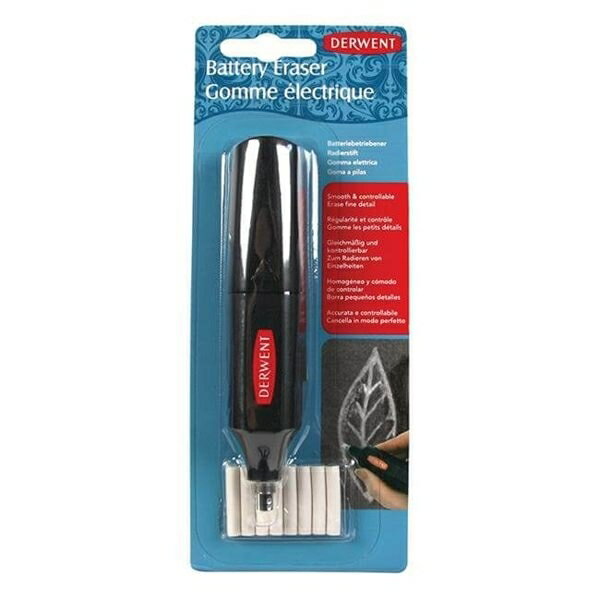 達爾文DERWENT 攜帶型電動塑膠擦機 2301931【領券滿額再折千12/31止】