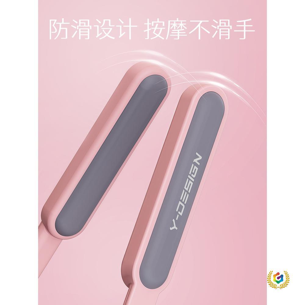 ⊿頸椎按摩器脖子按摩訓練手動肩頸背部腰部多功能揉捏夾疏通儀家