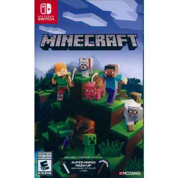 秋葉電玩 NS Switch 任天堂《 我的世界 Minecraft 》中英文版