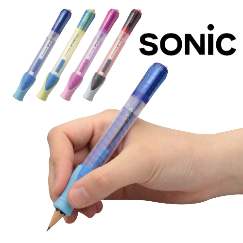鉛筆增高器 日本 SONIC 鉛筆延長輔助軸 ( SK-112 ) 4色可選