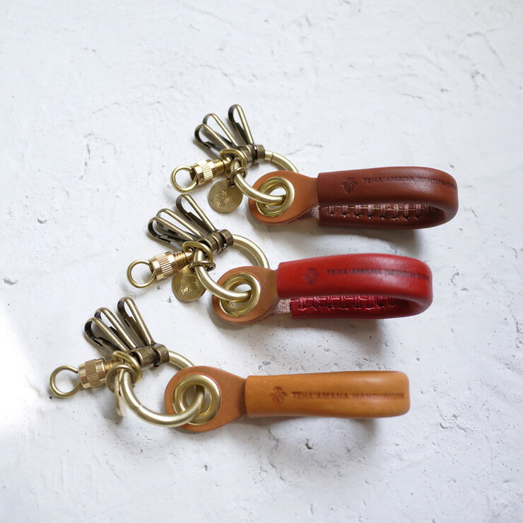 <br/><br/>  手工造型皮革鑰匙圈 Made in Japan by TEHA'AMANA<br/><br/>