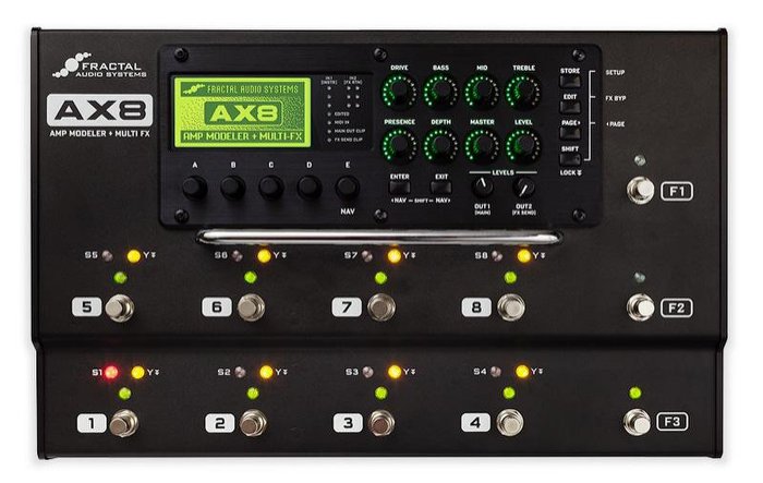 Fractal Audio AX8 超強大地板型電吉他綜合效果器(另有 Axe-Fx II XL+)【唐尼樂器】