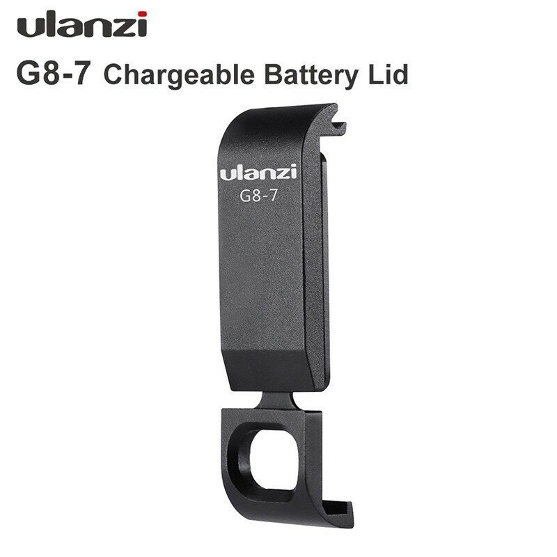 【eYe攝影】現貨 Ulanzi G8-7 for Hero 8 專用 金屬 充電側蓋 可直接充電 運動相機 電池蓋