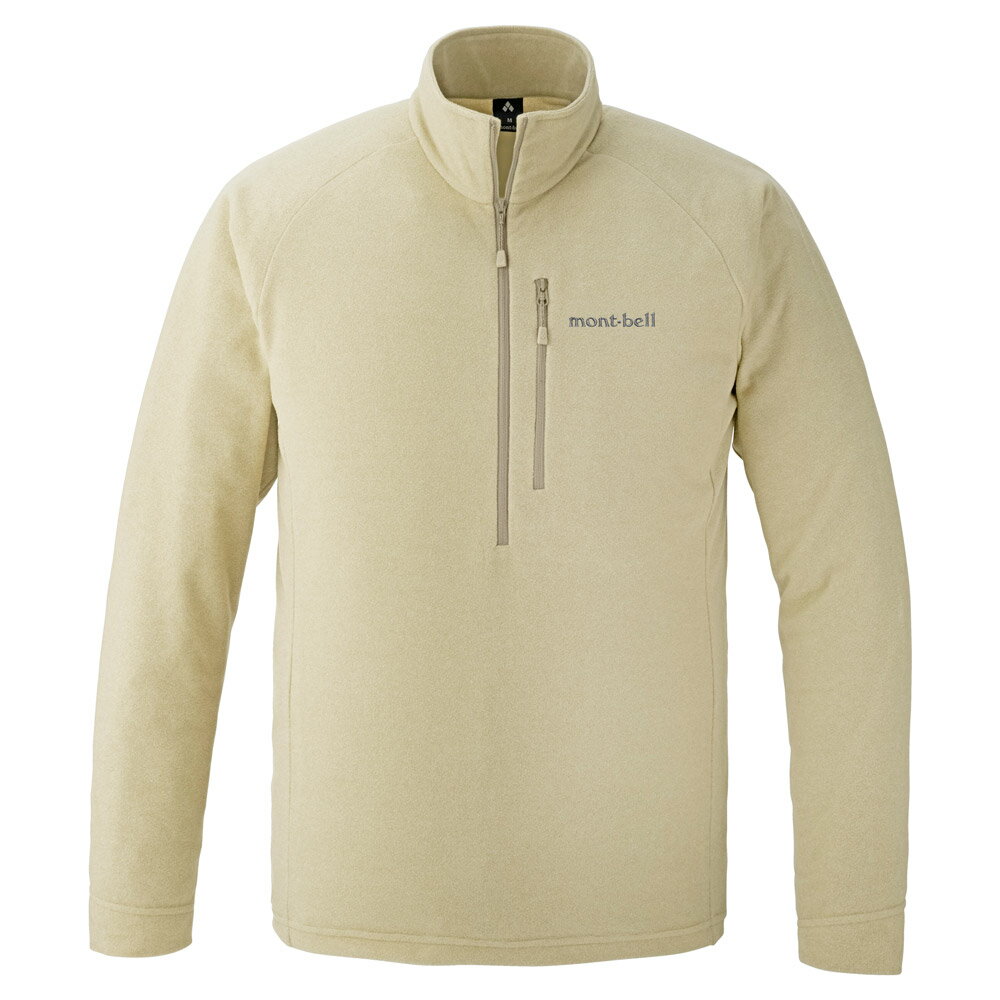 【速捷戶外】日本 mont-bell 1114883 CHAMEECE 男彈性超細保暖刷毛中層衣,登山,健行,montbell 0