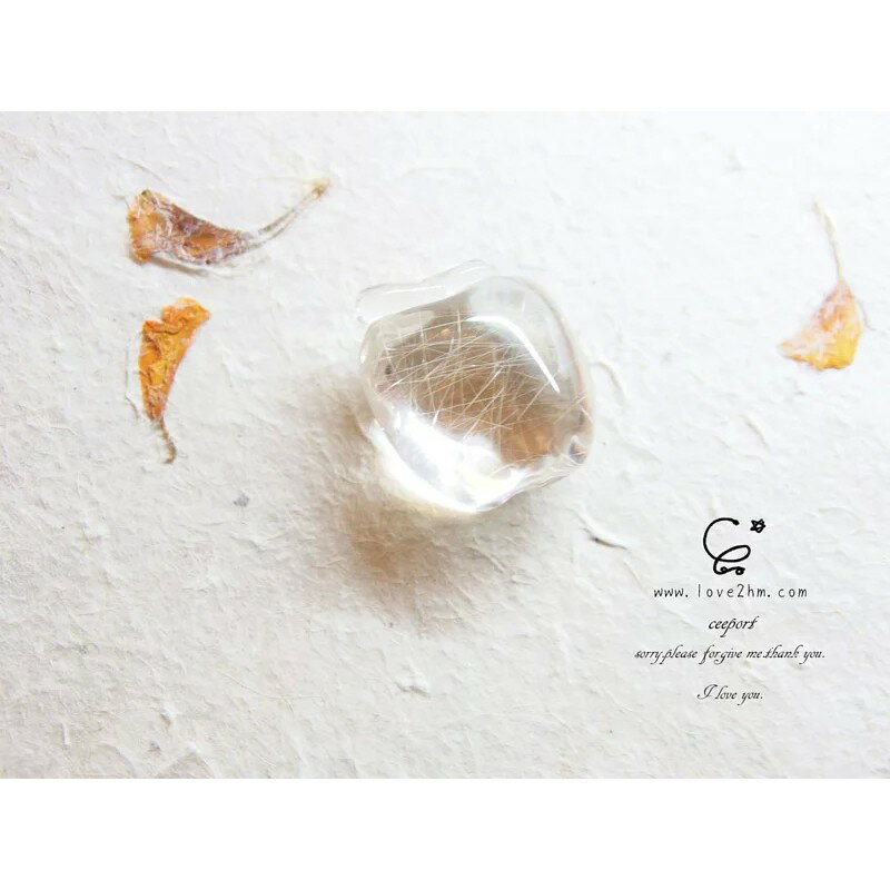 鈦晶-蘋安富貴 1793/鈦晶/水晶飾品/ [晶晶工坊-love2hm]