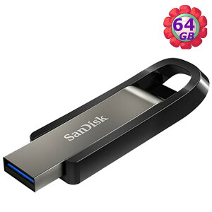 SanDisk 64GB 64G extreme GO SDCZ810-064G 395MB/s SD CZ810 USB 3.2 隨身碟【序號MOM100 現折$100】